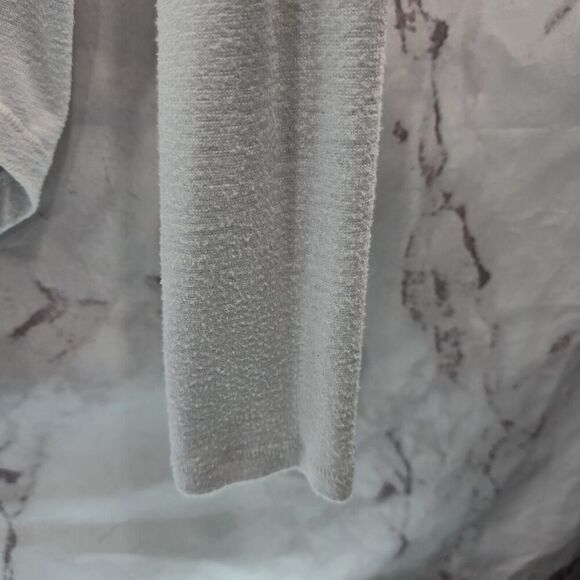 Rag & Bone Shirt Womens Small White Slouchy Long Sleeve Drop Shoulder Jersey - Picture 4 of 11